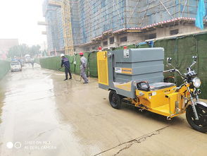 百易高压冲洗车 建筑工地扬尘治理的“绿色卫士”